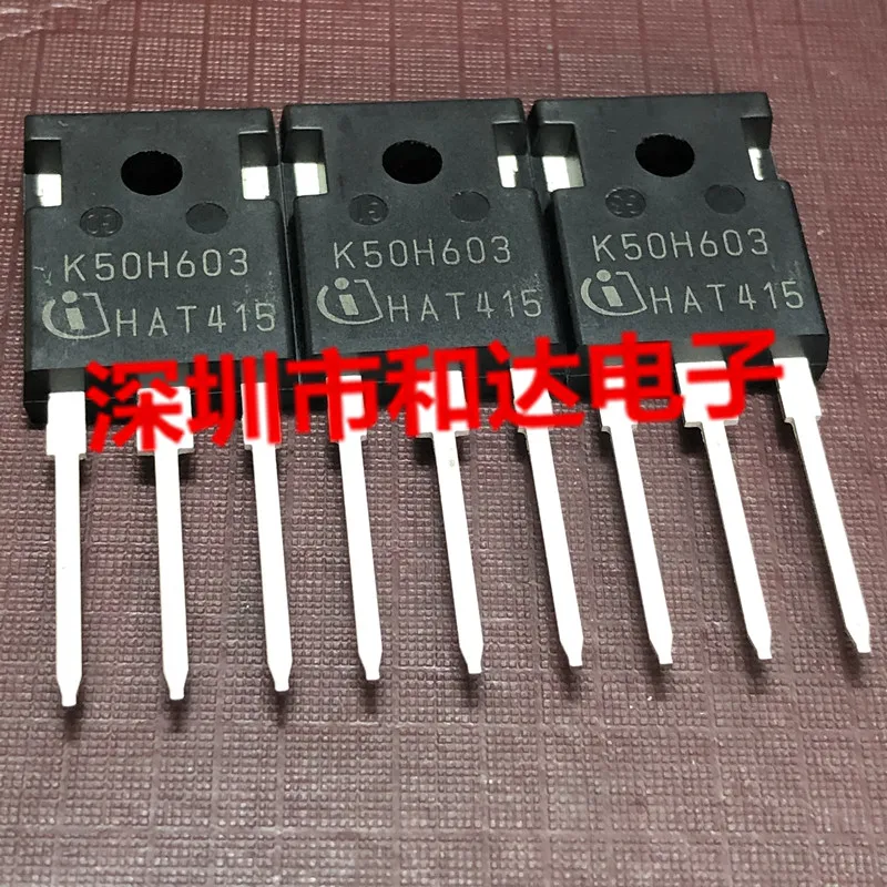Lote de 10 unidades de K50H603, IKW50N60H3 a 247, Stock Original ...