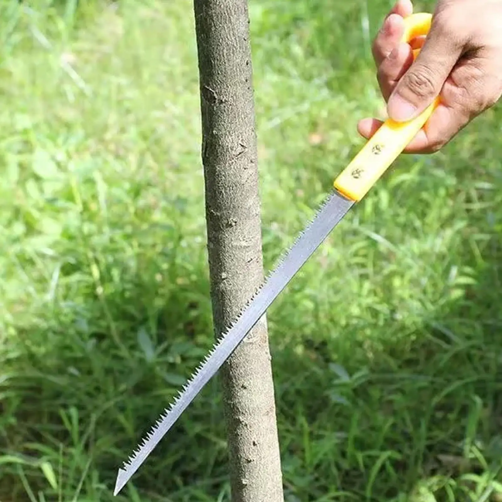 Outdoor Portable Hand Saw Ice Cutting Saw Mini Ice With Cube Garden Handle Tool Household Cutting Multi-Function Wooden Q1S7