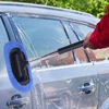 3 in 1 Car Window Cleaner Kit Extendable Long Handle Windshield Cleaning Tool Rotating Head Car Wash Tool Rearview Mirror Wiper 1
