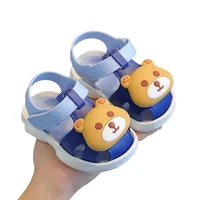 Sandalias Shoes for Girl Children Sandals Garden Shoes New Summer Cartoon Boy Beach Shoe Soft Soled Girls Walking Shoe Baby Shoe 5