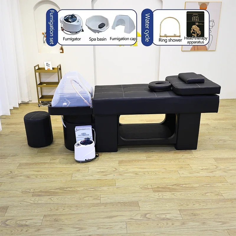 XinSheng SPA Salon Shampoo Bed – Commercial Head SPA & Fumigation Massage Table Massage Beds Hair Salon Massage Shop Furniture