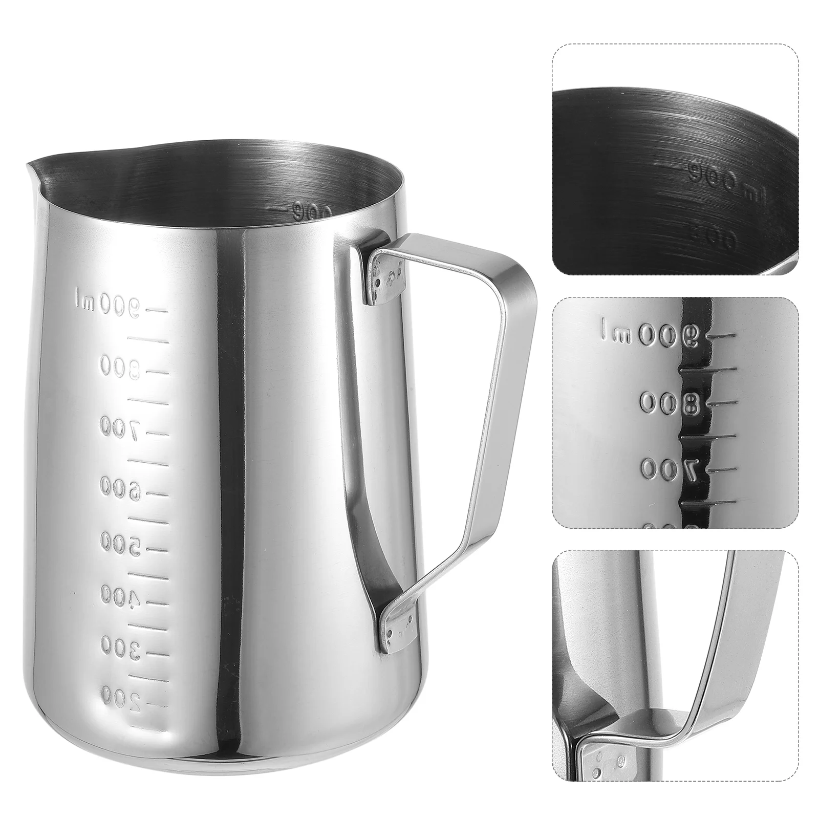 

High Temperature Melting Wax Cup Chocolate Pot Pouring Alloy Pitcher Scented Making Stainless Steel Kettle Container