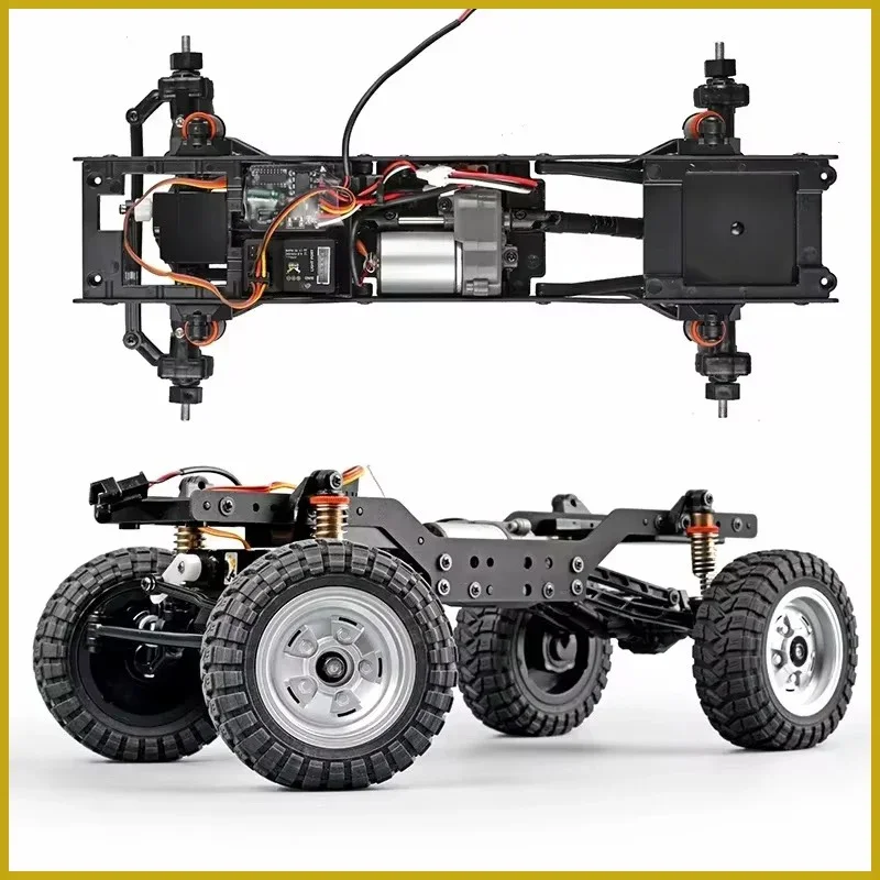 MN168 New 1:12 First Generation Range Rover Rc Remote Control Vehicle All Terrain Crossing Climbing Vehicle with Door Bridge 6