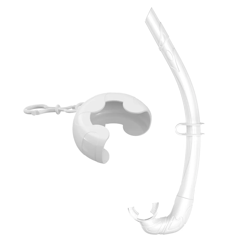 Foldable Silicone Snorkel - Soft & Flexible for Easy Breathing and Travel-Friendly Use