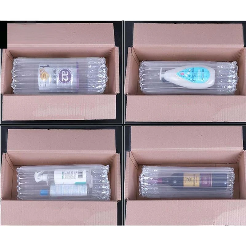 팽창식 공기 버퍼 플라스틱 포장 범프 충전 공기 기둥 보호 버블 백, 압력 충격 방지 익스프레스 메일 포켓
