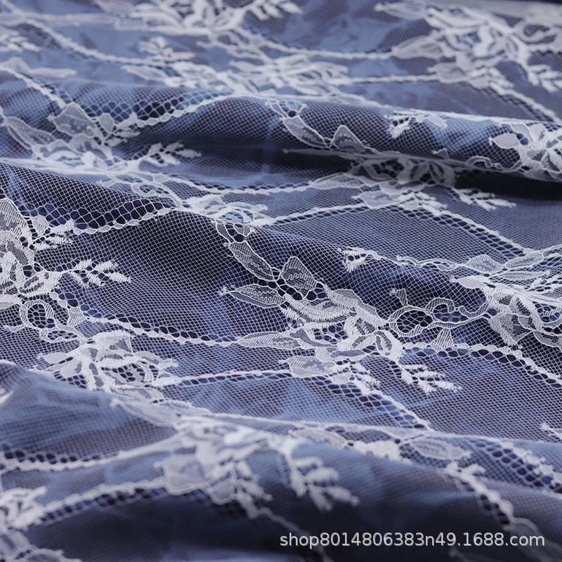 Washed Lace Composite Tie Dye Denim Fabric for Clothing Bag Shoe Cap Material Origin China Fabric for Men Women Children