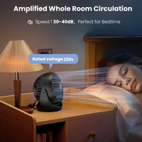 Gaiatop Air Circulator Fan, Portable Desk Fan Table Fan Dorm Fan, 5-Inch Small Fan 3 Speed with 360° Adjustable Tilt 2