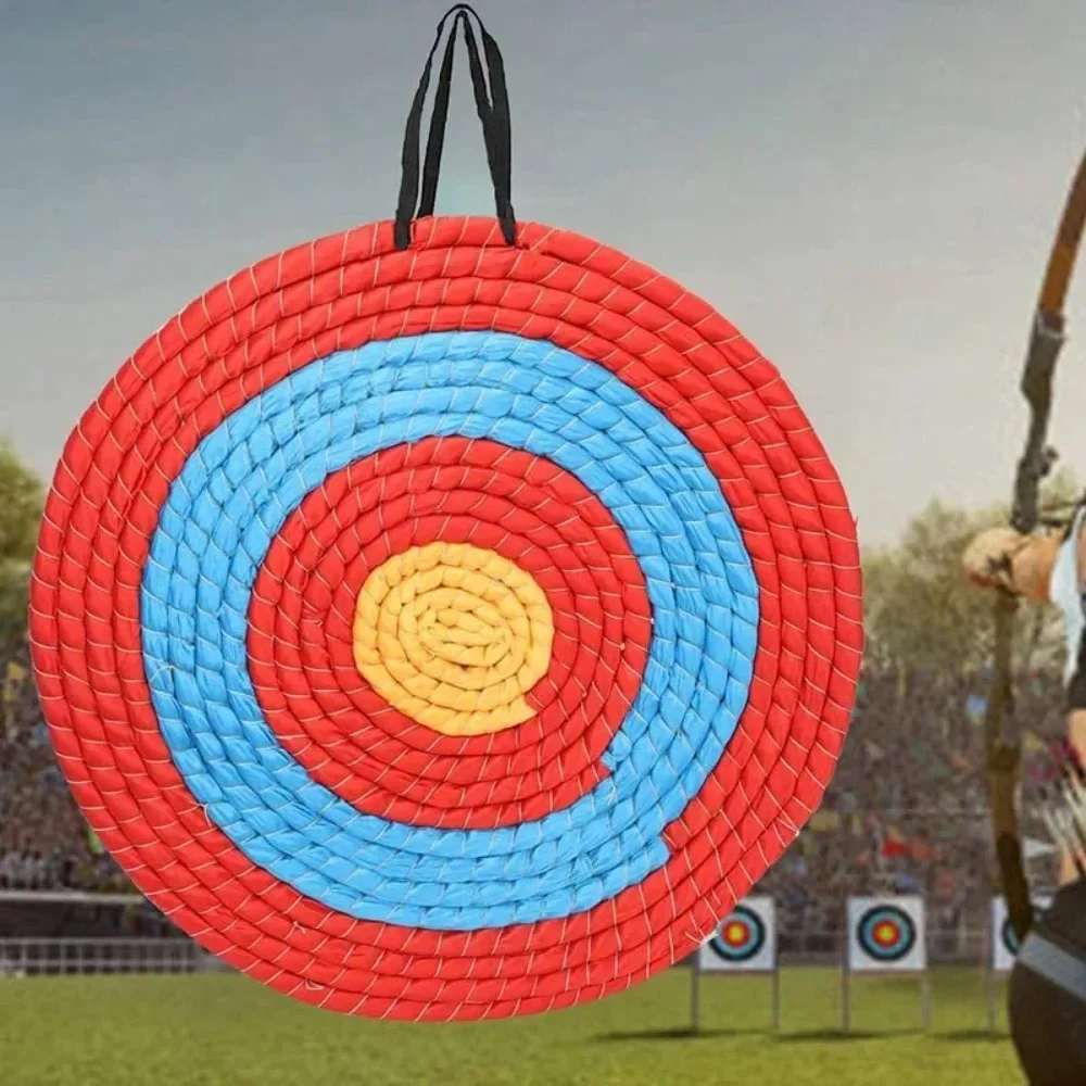 Bersaglio da tiro in paglia 40 cm - immagine 3