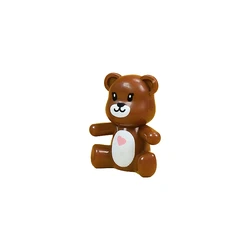 Adorable Infant Building Blocks Toy Set for Kids - Creative City Collection Gift (Bear)
