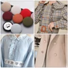 100sets/lot 16L-60L Covered Button Aluminum Base Round Bread Shape Fabric Buttons for Diy Cloth Coat Sewing Accessories 6