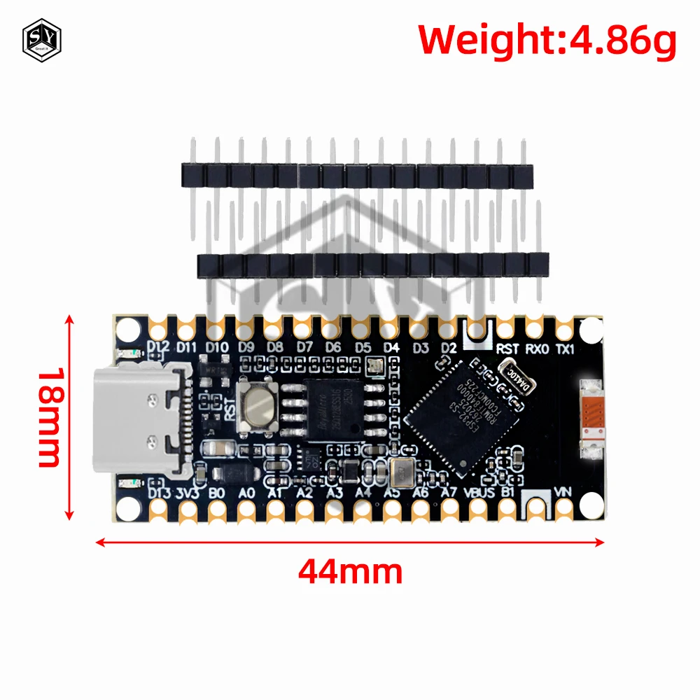 รูปสินค้า บอร์ดพัฒนา ESP32-S3 ขนาดเล็ก สำหรับโปรเจกต์อิเล็กทรอนิกส์