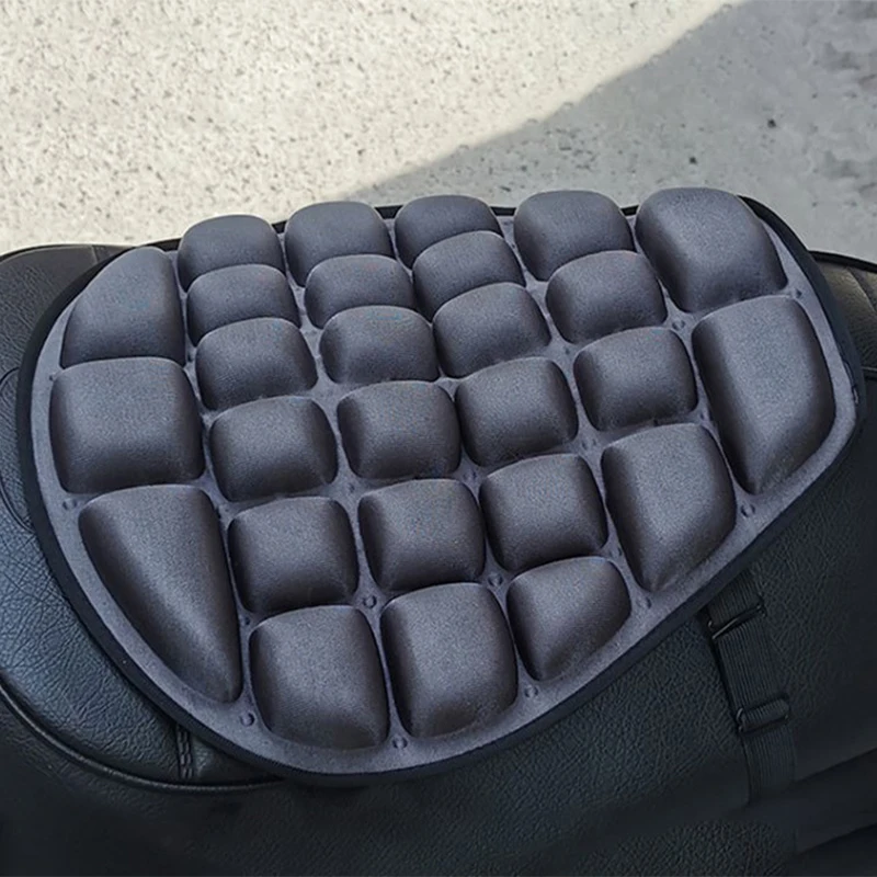 

Подушка для мотоциклетного сиденья с 3D эффектом, подушка для мотоцикла, Нескользящая подушка для сиденья с защитой от солнца, комфортное декомпрессионное сиденье