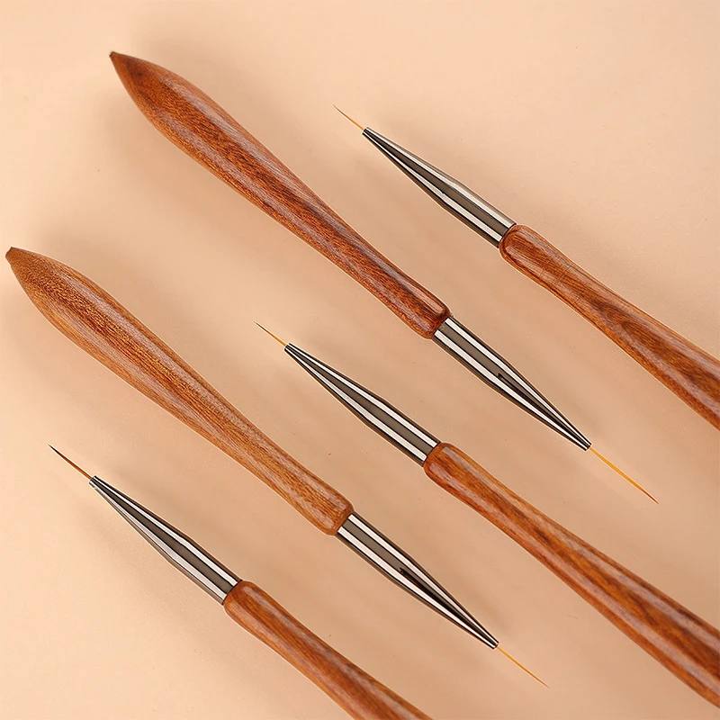 1PCS UV Gel Nail Brush DIY Painting Pen Manicure Acrylic Drawing Brush For Nail Art Design Nails Tip Display Painting Tool