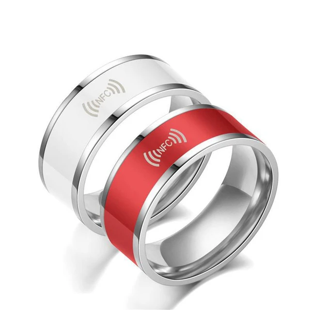 Smart Ring, NFC Multi-Function Smart Rings Magic Wearable Device Universal  for Mobile Phone, Connecte to The Mobile Phone Function Operation and