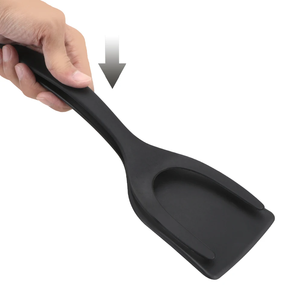 1PC 2 in 1 Plastic Non-Stick Fried Egg Pancake Toasted Cooking Tool Kitchen Accessories Thermostability BBQ Beef Easy To Clean