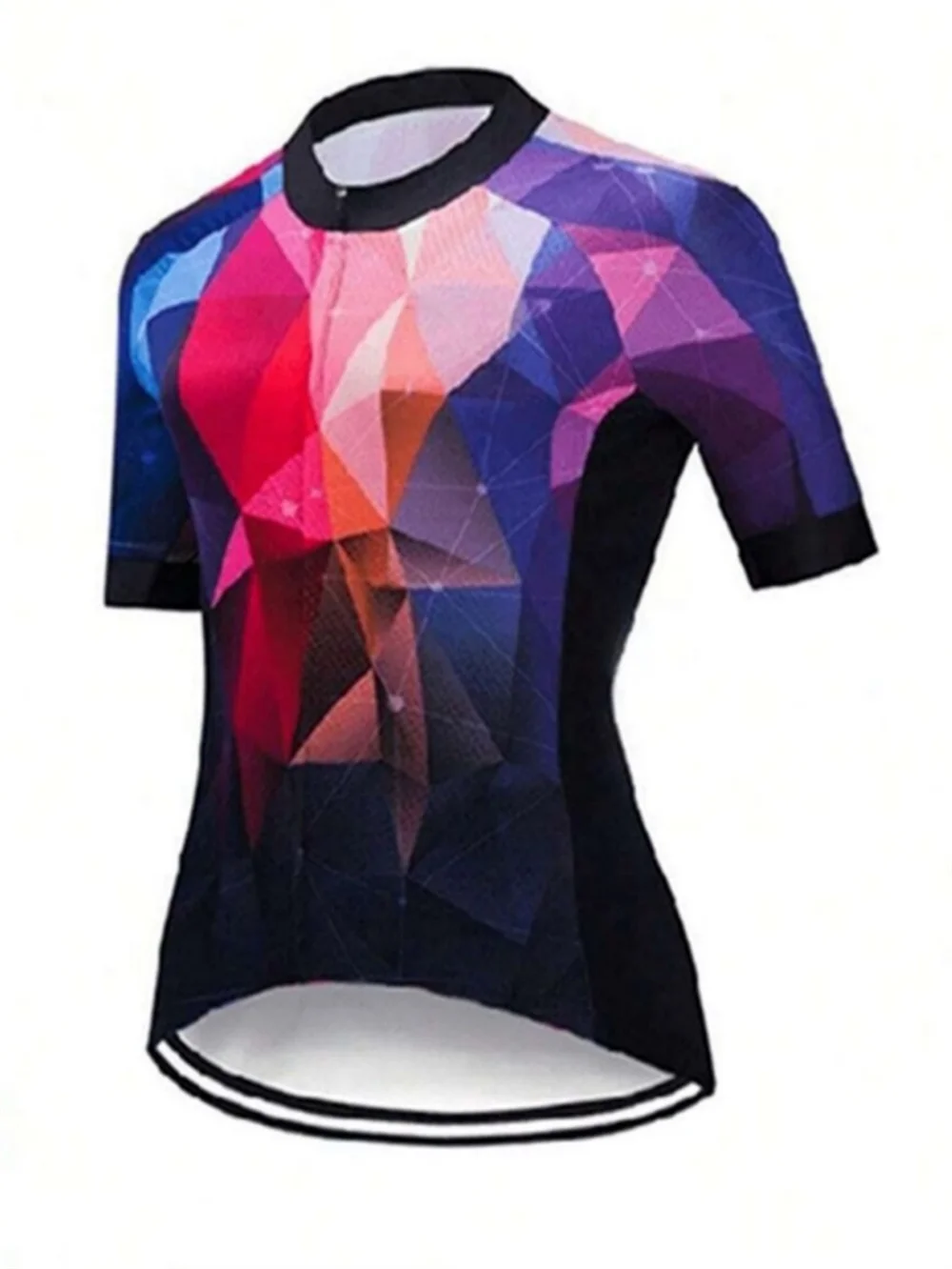 Cycling Shirt Women's Cycling Jersey Quick Dry Breathable Bike Shirts with Pockets, Bicycle Clothing for Road Biking Riding