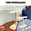 Creative Wooden Hook Ring Game Fast-paced Bar Drinking Interactive Two-player Battle Toss Game Adult Children Family Party Toy 3