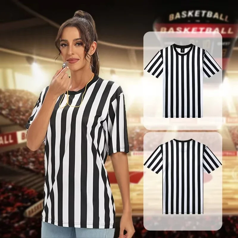 Maglie da calcio uomo 2026 nere, divise da calcio traspiranti, maglie da arbitro, maglie da allenamento donna, uniformi sportive, t-shirt sportive
