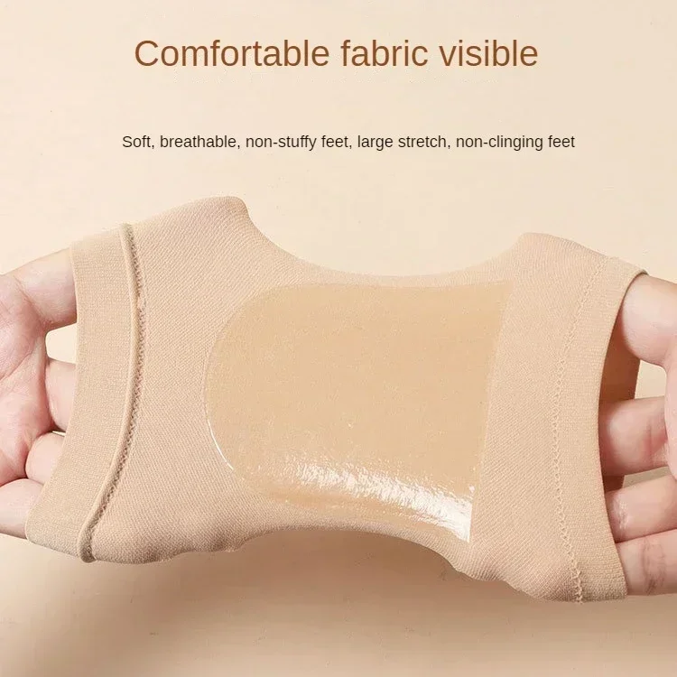 Heel Socks 4PCS Gel Moisturizing Heel Socks Spa Sock for Foot Care Gel Heel Socks for Dry Cracked Dry Feet Skin Repair Tools