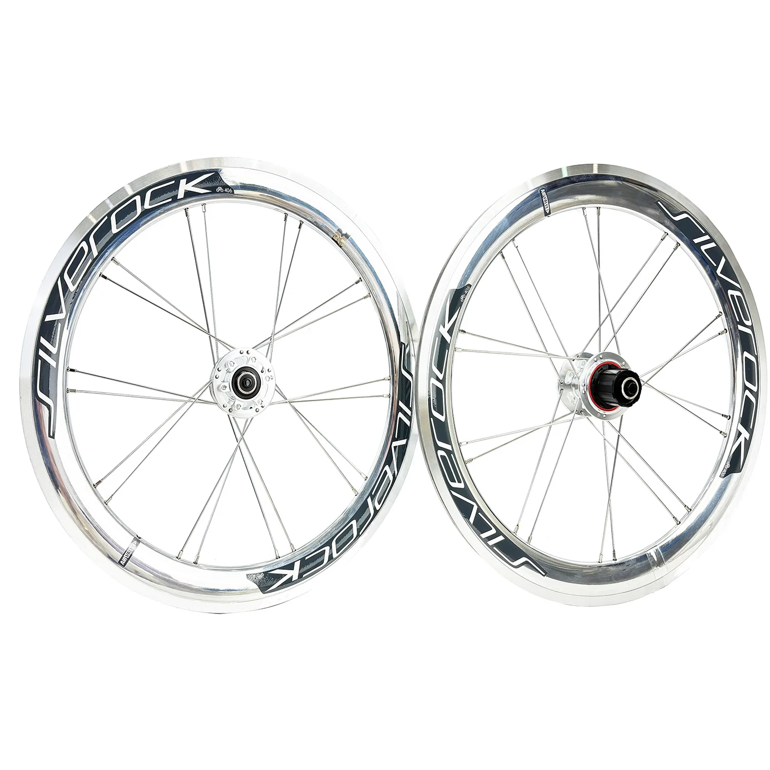 silverock 406 リムブレーキ用ホイール silverock 406 リムブレーキ用ホイール silverock 406 リムブレーキ用