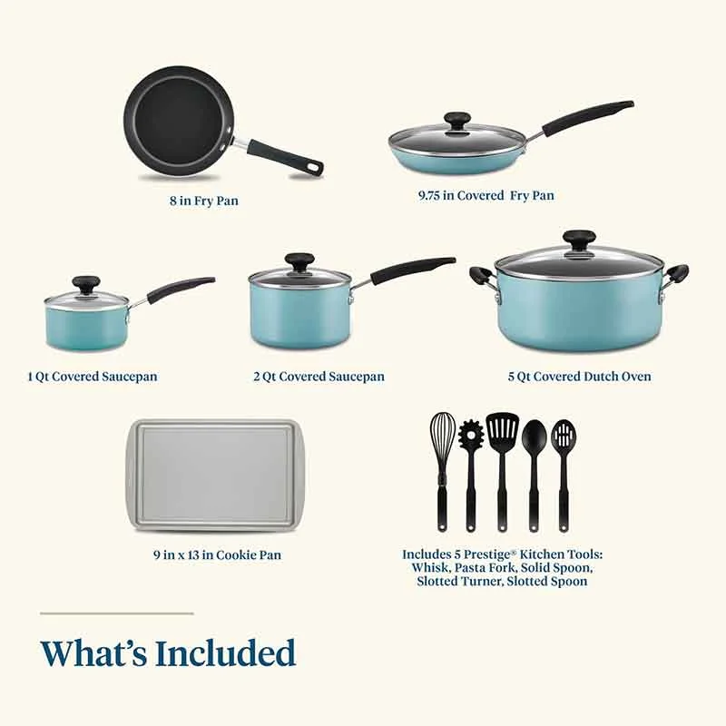 Farberware 12-Piece Easy Clean Nonstick Pots and Pans/Cookware Set,  Blackcookware pots and pans set - AliExpress