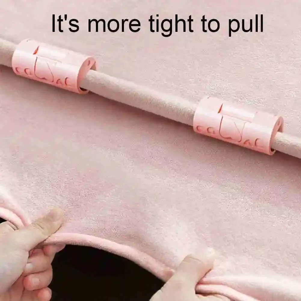 Bed Sheet Holder Bed Sheet Clips Sheet Clips 6pcs/set Bed Sheet Clips Quilt Bed Cover Grippers Children Non-slip Sheet Holder Fixer Duvet Cover Clamps Blanket Fastener