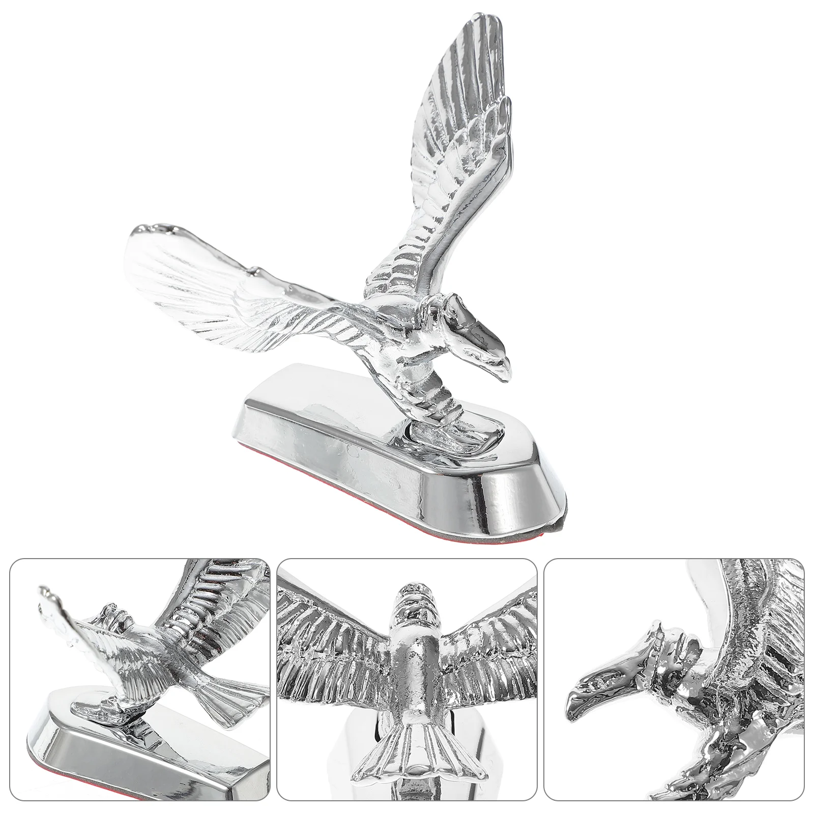 

Decorate Motorcycle Hood Badge Car Modification Decoration Bonnets 3D Eagle Electric Metal