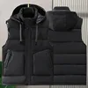 Plus Size 145kg Autumn Winter 8XL Large Size Vests 7XL 6XL Loose Sleeveless Jackets 3