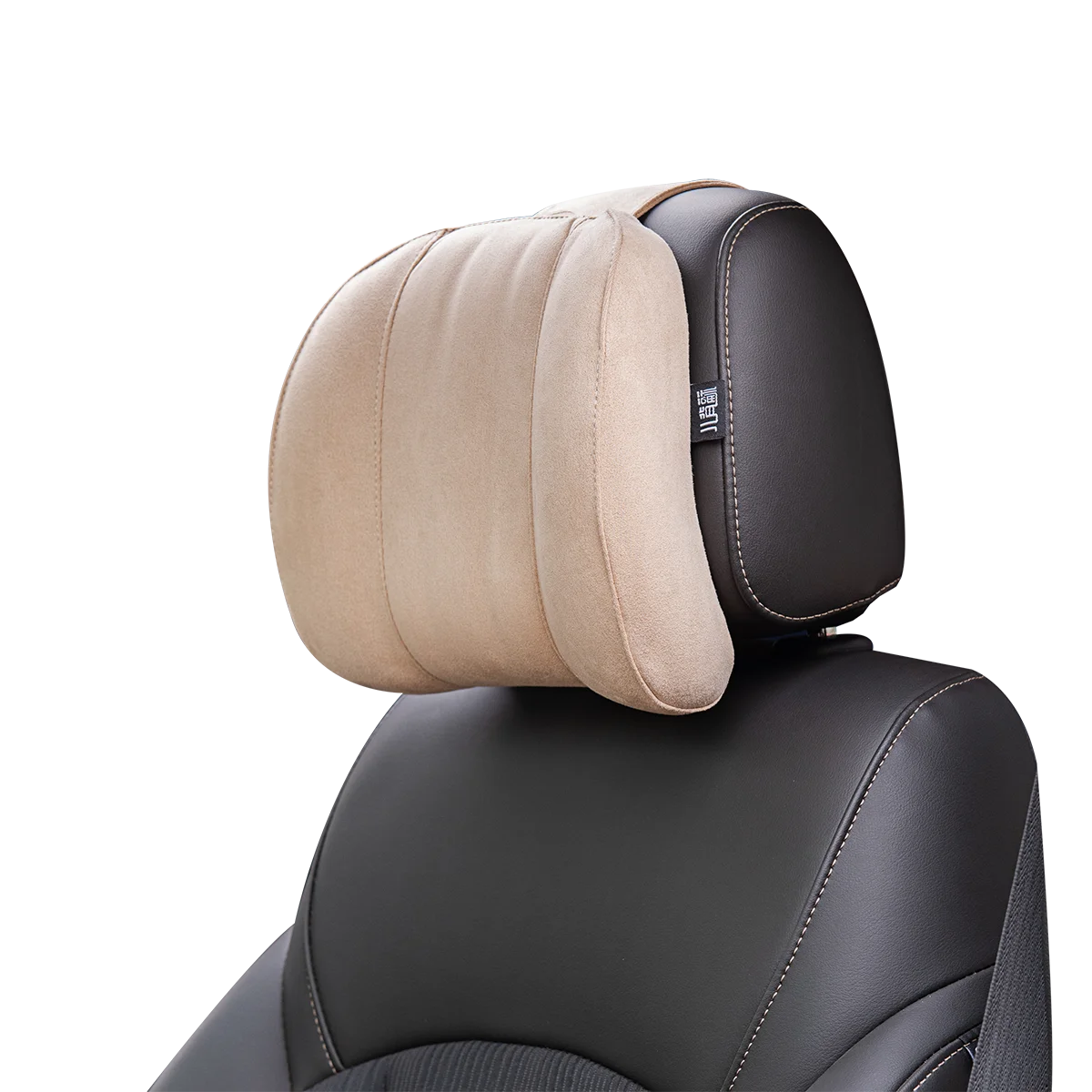 Car Headrest Pillow Memory Foam Suede Fabric Forbell