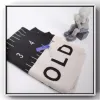2024 A Cold Wall ACW black and white rectangular ruler spliced with large letters sweater MY721 3