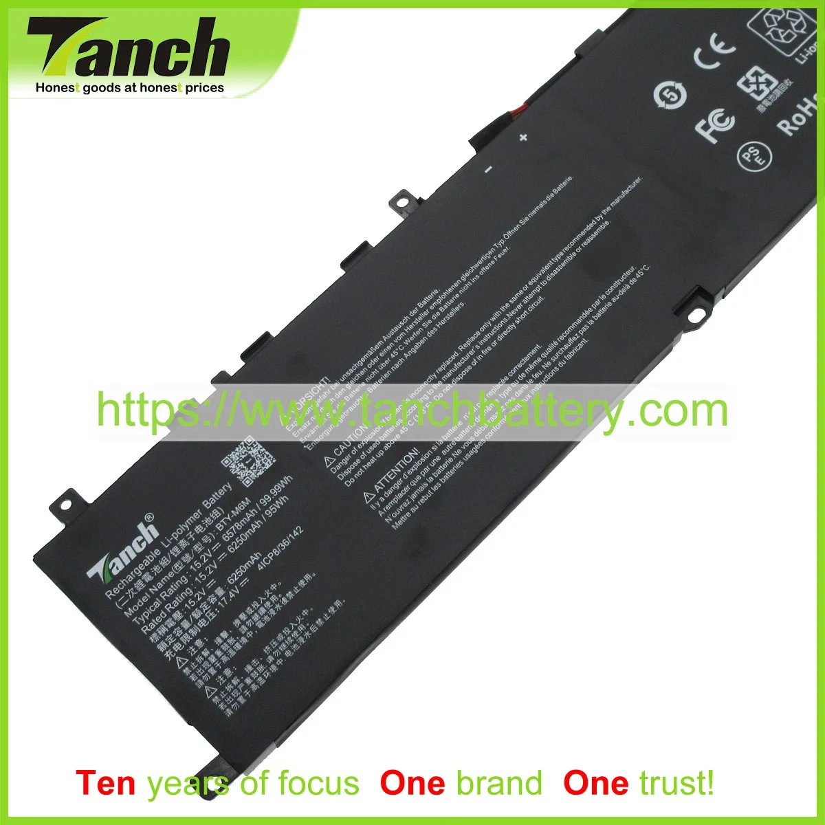 

Аккумуляторы Tanch для ноутбуков MSI GS66 Stealth 10SGS CREATOR 15 A10SDT WS66 10TM T 15 A10SET 12UGS-246 15 A10SF GE76 RAIDER