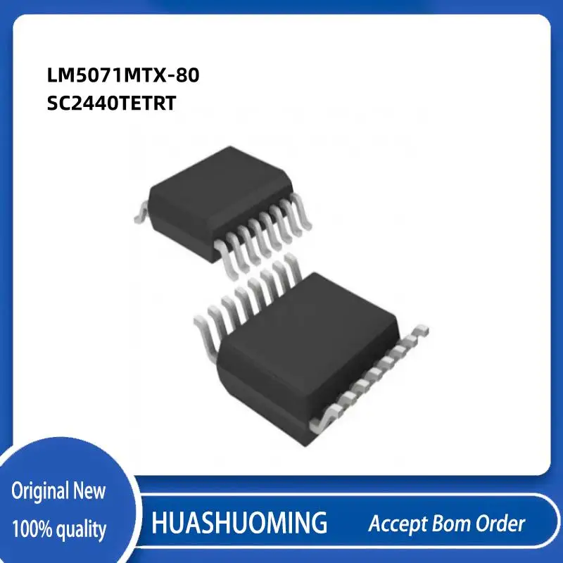 

10Pcs/Lot New LM5071MTX-80 LM5071MTX LM5071MT LM5071 5071 SC2440TETRT SC2440TETR SC2440TE SC2440 2440 TSSOP-16