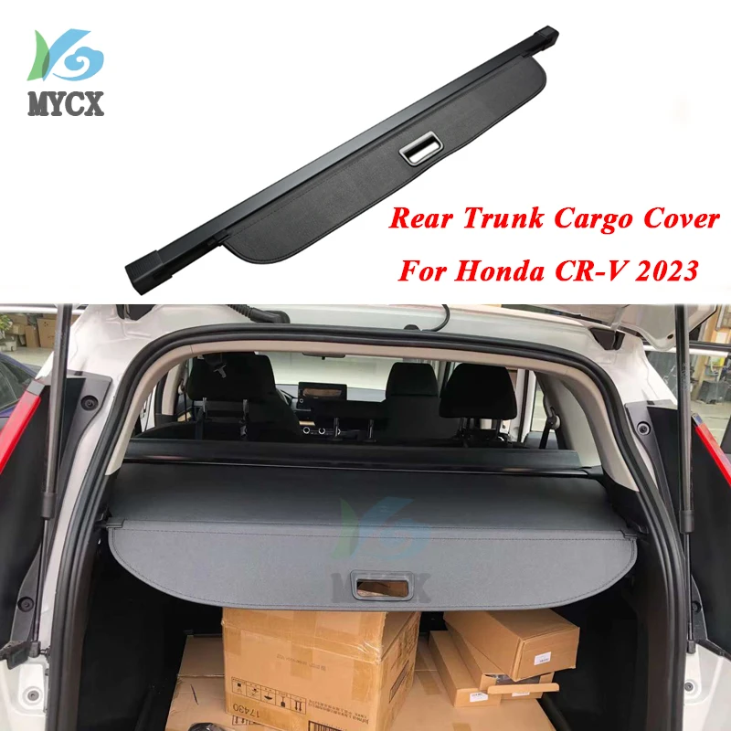For Honda CRV CRV C RV 2023 Rear Cargo Cover Privacy Trunk Screen