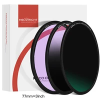 Mecoright Magnetic Filter Kit MRC UV CPL ND GND Night Black Soft For Canon Sony Nikon Fuji Sigma DSLR Camera Lens 67/72/77/82mm 1