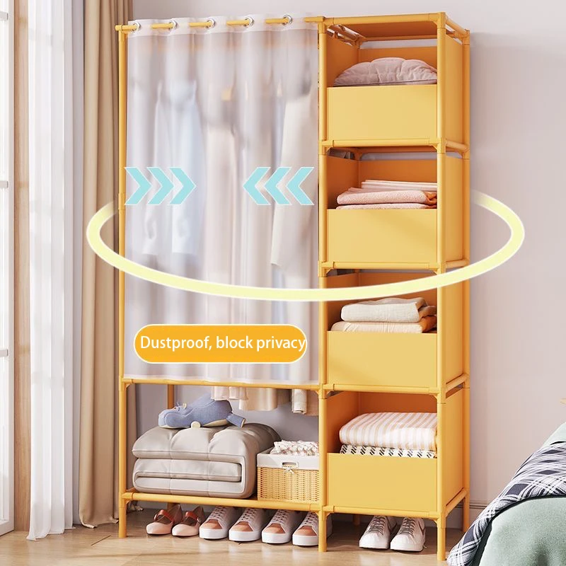 Home Furniture Wardrobe Stand Clothes Rack Coat Stand Wearing for Clothes Hangers Children's Room Rack Coats Page Standing Racks clothes rack