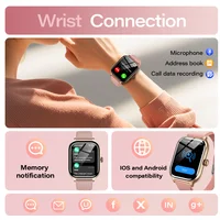 LAXASFIT 2025 New Smart Watch Bluetooth Call Message Reminder 24 Hour Health Monitoring Smart Watch Gift for Men and Women 3