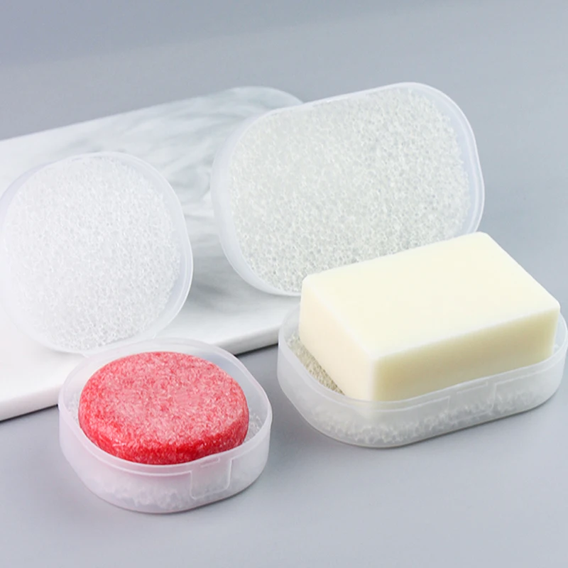 Storage Box Plastic Soap Container Home Organizer Box Sealing Waterproof Travel Soap Box With Lid Drain Bathroom Accessories 3