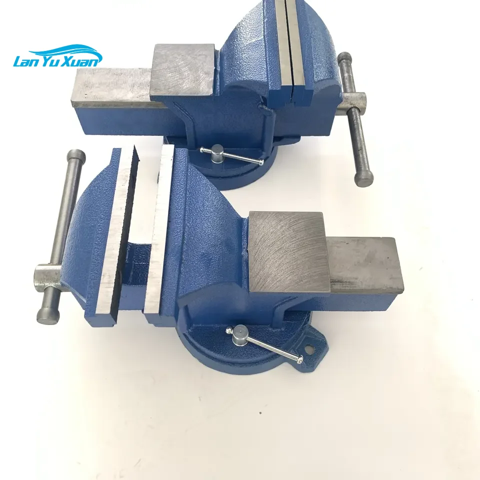 

Heavy Duty Bench Vise, 360 Degree Swivel Base With Anvil Rotary Adjustable Vice, for workshop and home