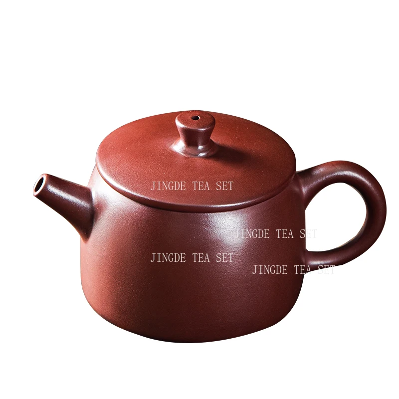 Chaoshan Zhu Ni Small Capacity Hanwa Pot Household Plum Blossom Hole Purple Clay Teapot Chinese Style Breakable Teapot