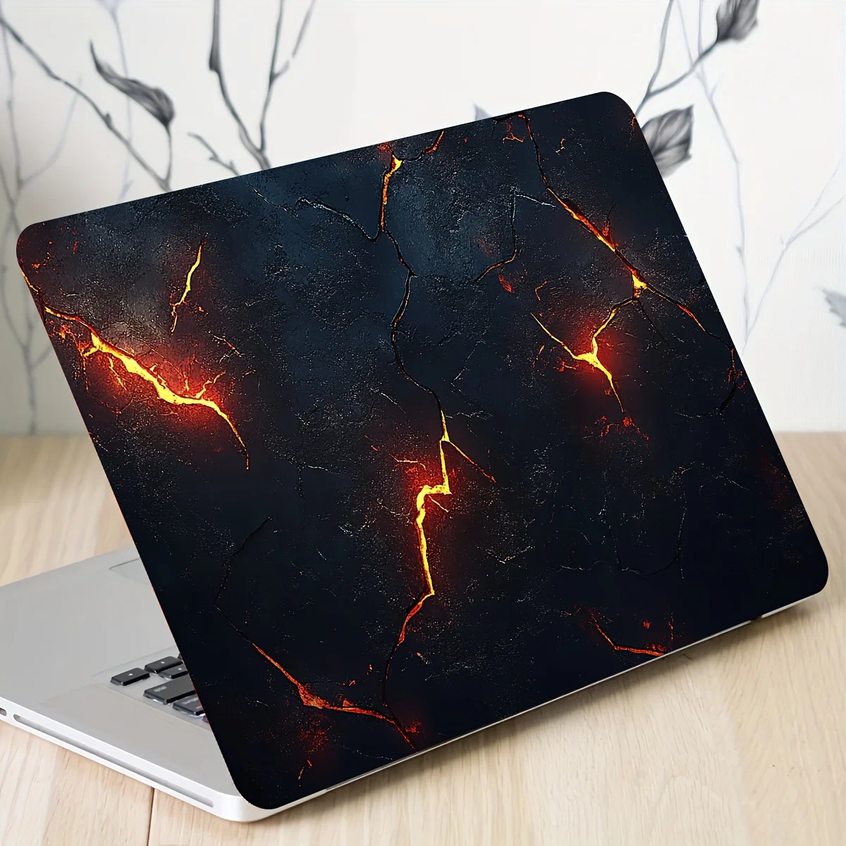 2피스 패턴 노트북 아트 사이버펑크 스티커 케이스 유니버설 넷북 라이트 베이지 방수 스크래치 방지 스티커