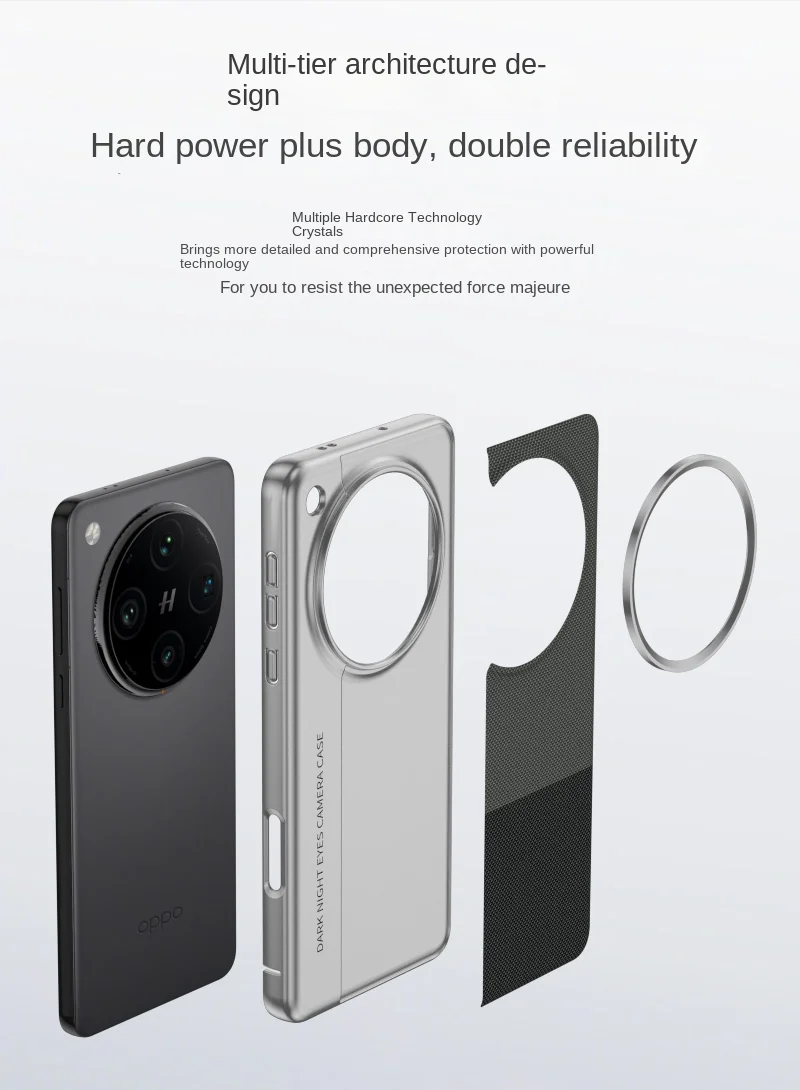 New Fashion Hard Camera Protective Back Cover Phone Shell