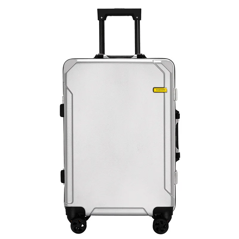

Aluminum Frame Trolley Code Suitcase Sturdy and Durable Suitcase Spinner Wheels for Men and Women