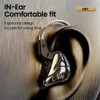 Gaming wired headphone type-c/3.5mm AUX/HiFi stereo in-Ear Earbuds Sports DJ Music Bass headset with Mic for PC Xiaomi Samsung 2
