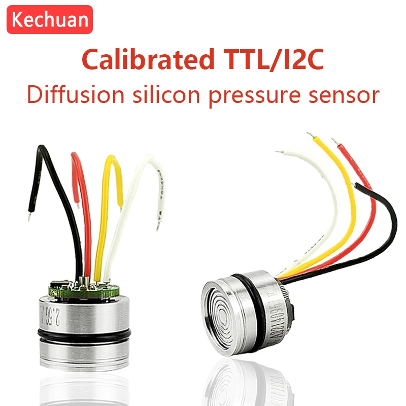 I2C pressure sensor diffusion silicon core pressure transmitter 3.0-5V low-power supply IoT TTL