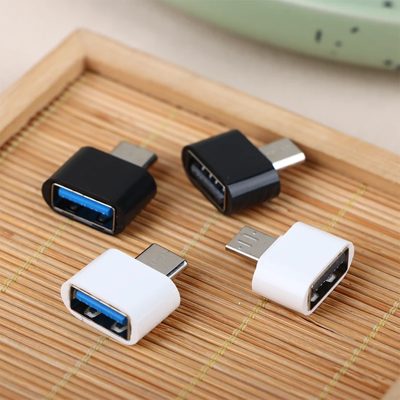 Адаптер для зарядки автомобиля с USB 2,0 на Type-C, 10 шт.