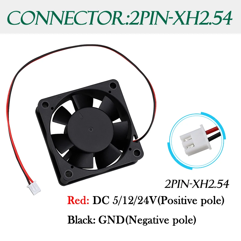 gdstime dupla bola dc brushless estojo de arrefecimento centímetros axial exaustor impressora industrial ventilador refrigerador