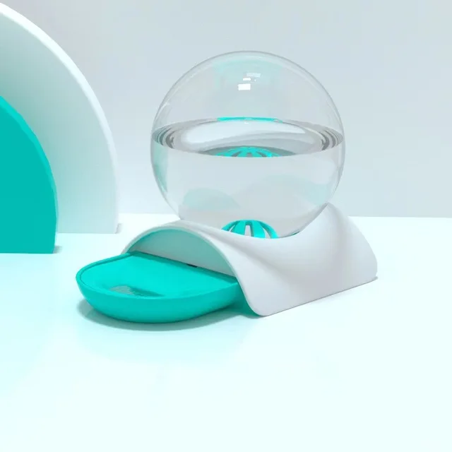 2.8L Ball Shaped Bowl Pet Cat Dog Automatic Water Dispenser Drinking Fountain Bowl Auto Feeder 6