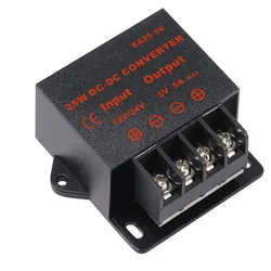 Universal DC to DC Step Down Voltage Regulator and Power Supply Transformer Module - 5v (12 - 24V to 5V 5A)
