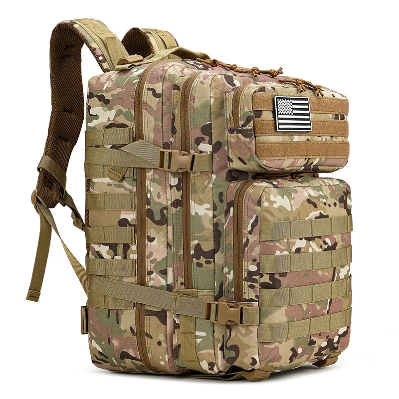 

50l Tactical Backpack Trekking Camping Fishing Waterproof Bags For Men Large Capacity Travel Hunting Military Rucksacks Pouch