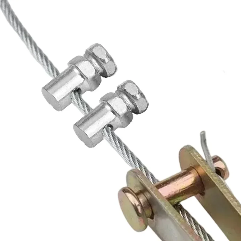 Off-road Motorcycle Throttle Cable Snap Head Wire Rope Fixing Clip Throttle Cable Stop Bolt Bike Stop Bolt Pin Accessories